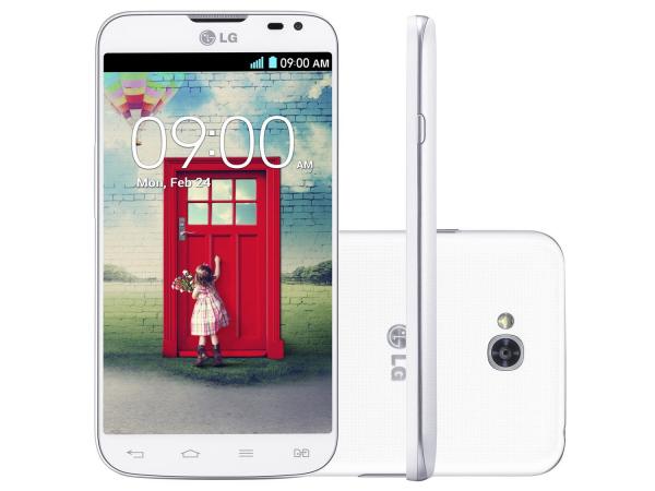 Smartphone LG L70 Dual Chip 3G - Câm. 8MP Tela 4.5” Proc. Dual Core Android 4.4