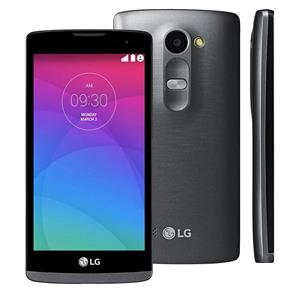 Smartphone Lg Leon H342F Titânio com Dual Chip, Tela de 4.5ª, 4G, Android 5.0, Câmera 5Mp e Processador Quad Core de 1.2Ghz