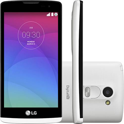 Smartphone Lg Leon Tv Dual Desbloqueado Branco