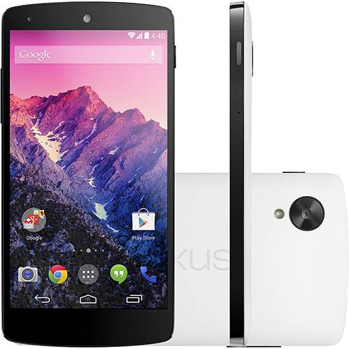 Tudo sobre 'Smartphone LG Nexus 5 Android 4.4 Tela 5" 16GB 4G Wi-Fi Câmera 8MP - Branco'