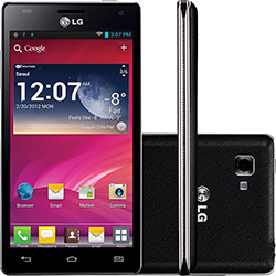 Smartphone LG Opitmus 4x HD P880 Preto Android 4.0 3G Desbloqueado Vivo - Câmera 8MP Wi-Fi GPS NFC e Memória Interna 16GB