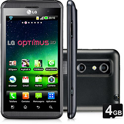 Tudo sobre 'Smartphone LG Optimus 3D P920 Desbloquedo Vivo Preto - GSM, Android, Processador Dual Core 1Ghz, Display 4.3 Full Touch 3D, Câmera 5.0MP, 3G, Wi-Fi, Bluetooth, GPS, Memória Interna 8GB, Cartão de 4GB'