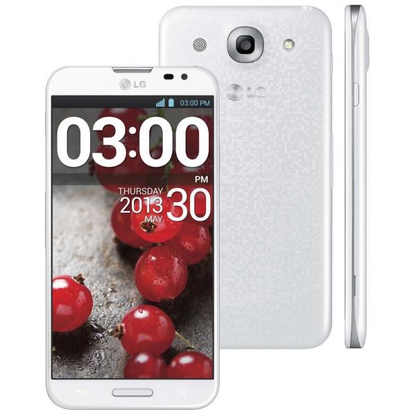 Smartphone Lg Optimus G Pro Branco E989 com Tela de 5.5, Android 4.1, Camera 13mp, 4g