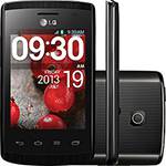 Smartphone LG OpTimus L1 II E410 Desbloqueado Android 4.1 Tela 3" 4GB 3G Wi-Fi Câmera 2MP - Preto