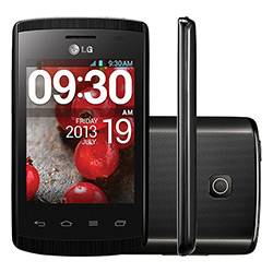 Smartphone LG Optimus L1 II E410 Desbloqueado Claro Preto Android 4.1, 3G, Câmera 2MP, Memória Interna 4GB, GPS
