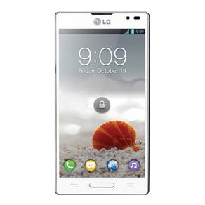 Smartphone LG Optimus L9 P768 Branco, Tela de 4.7 Polegadas, Android 4.0, Câmera 8MP, Dual-Core, 3G, Wi-Fi, FM, MP3 e Cartão 4GB