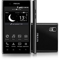 Smartphone LG Prada P940H Preto Desbloqueado Vivo - GSM, Touchscreen, Tela 4.3", WVGA, Android 2.3, Processador Tri-DUAL 1.2GHz, Dualcore, WiFi, 3G, Câmera 8MP, Filmadora, MP3 Player, Rádio FM, Bluetooth, GPS, Fone de Ouvido, Cabo de Dados, Memória Intern
