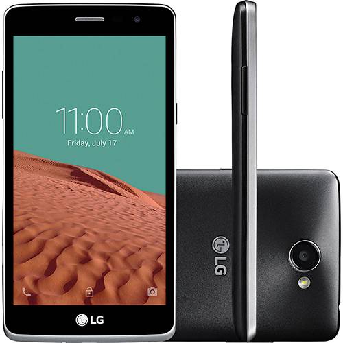 Smartphone LG Prime II TV Dual Chip Desbloqueado Android 5.0 Tela 5" 8GB 3G 8MP - Titânio