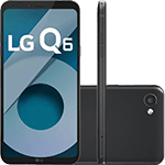 Smartphone LG Q6 Dual Chip Android 7.0 Tela 5.5" Full Hd+ Octacore 32GB 4G Câmera 13MP - Preto