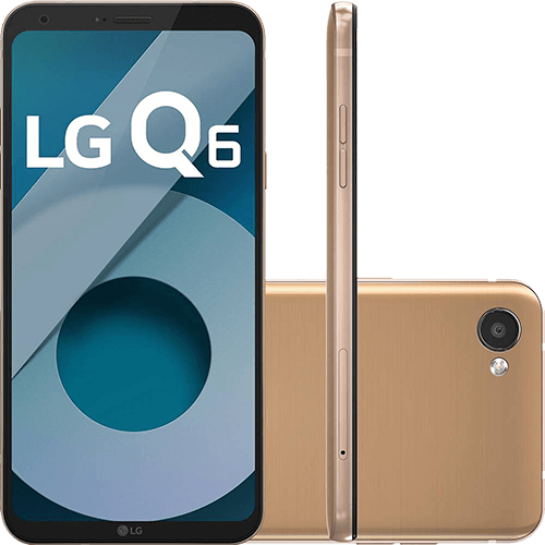 Tudo sobre 'Smartphone LG Q6 Dual Chip Android 7.0 Tela 5.5" Full Hd+ Octacore 32GB 4G Câmera 13MP - Rose Gold'