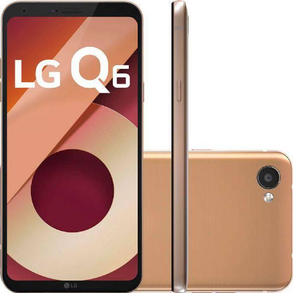 Smartphone LG Q6, Rose Gold, LGM700TV, Tela de 5.5", 32GB, 13MP