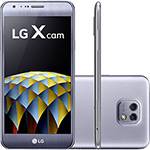 Smartphone LG X Cam Dual Chip Android 6.0 Marshmallow Tela 5.2" 16GB 4G Câmera 13MP - Titânio