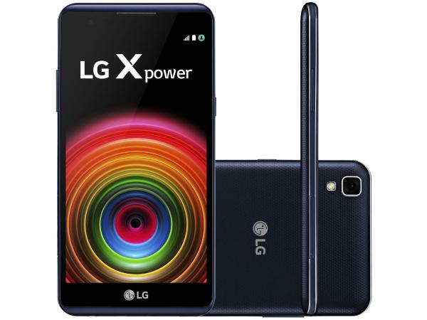 Tudo sobre 'Smartphone LG X Power 16GB Índigo Dual Chip 4G - Câm. 13MP Flash Tela 5.3” Proc. Quad Core Android'