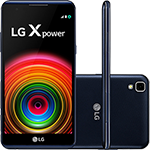 Tudo sobre 'Smartphone LG X Power Dual Chip Android 6.0 Tela 5.3" 16GB 4G Câmera 13MP - Azul Escuro'