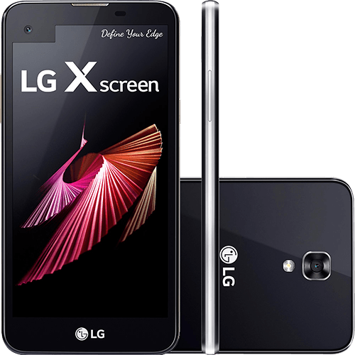 Tudo sobre 'Smartphone LG X Screen Dual Chip Android 6.0 Tela 4.9" e 1.76" Secundária 16GB 4G Câmera 13MP - Preto'