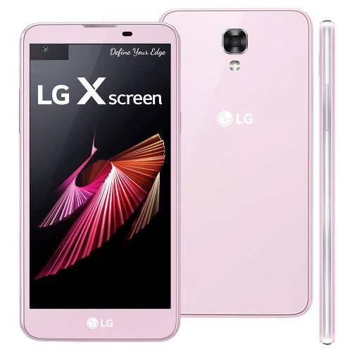 Tudo sobre 'Smartphone LG X Screen Dual Chip Android 6.0 Tela 4.9" e 1.76" Secundária 16GB 4G Câmera 13MP - Rose Gold'