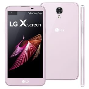 Smartphone LG X Screen K500 Rose Dual Chip Tela 4.9" 16GB