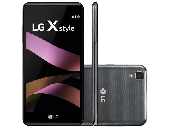Tudo sobre 'Smartphone LG X Style 16GB Titânio Dual Chip 4G - Câm. 8MP Flash Tela 5” Proc. Quad Core Android 6.0'
