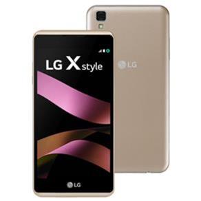 Smartphone LG X Style Dourado com 16GB, Tela de 5.0", Câmera 8MP, Android 6.0, 4G, Processador Quad Core de 1.3 GHz e 1.5GB de RAM