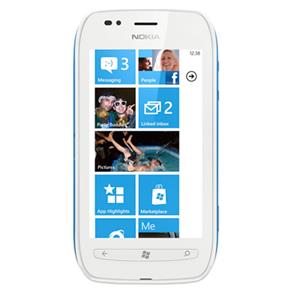 Smartphone Lumia 710 Windows Phone 7.5 C?mera 5mp Wifi 3g Gps Bluetooth Branco - Nokia