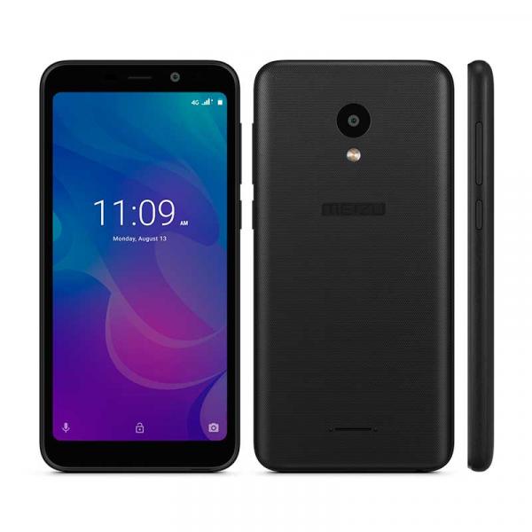 Smartphone Meizu C9 Preto, Tela 5.45”, 2GB + 16GB, Câmera 13MP/5MP, Dual Sim