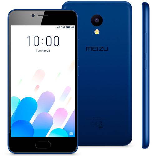 Smartphone Meizu M5c Dual Chip Tela 5" 16GB 4G Câmera 8MP - Azul