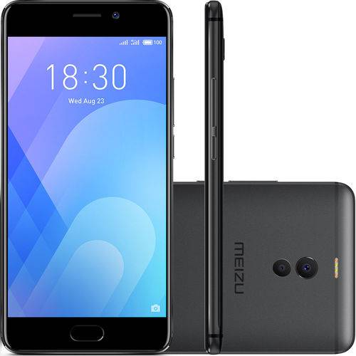 Smartphone Meizu M6 Note 5,5'' 4GB RAM 64GB Octacore - Preto