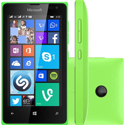 Tudo sobre 'Smartphone Microsoft Lumia 435 DTV Dual Desbloqueado Verde'