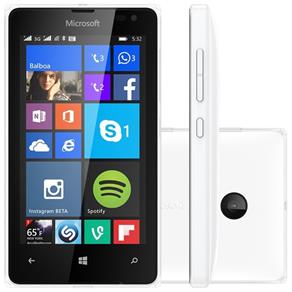 Smartphone Microsoft Lumia 532 Desbloqueado Tela 4" 3G Dual Chip Windows Phone 8.1 Branco