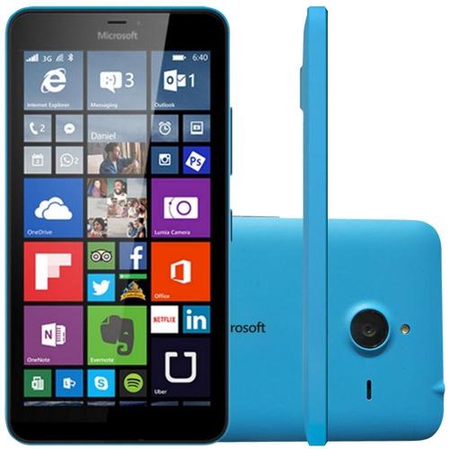 Tudo sobre 'Smartphone Microsoft Lumia 640 Xl 8gb - Azul'