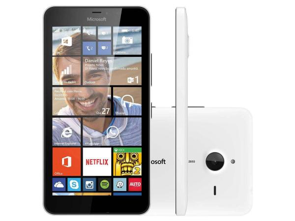 Smartphone Microsoft Lumia 640 XL Dual Sim - Dual Chip 3G Câm. 13MP + Selfie 5MP Tela 5.7”