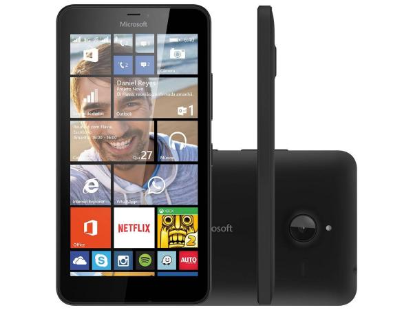 Smartphone Microsoft Lumia 640 XL Dual Sim - Dual Chip 3G Câm. 13MP + Selfie 5MP Tela 5.7”