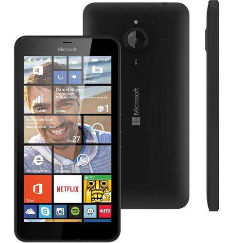Smartphone Microsoft Lumia 640 Xl 3g Tela 5.7 Polegadas 8gb Câmera 13mp Single Chip Preto