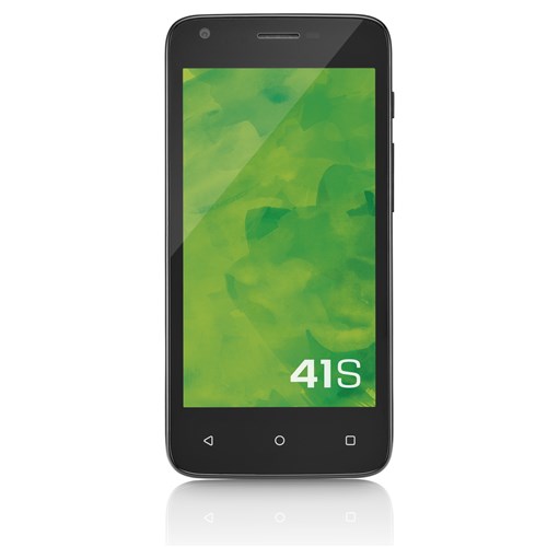 Smartphone Mirage 41S 3G Quadcore 1Gb Ram Dual Câmera 5Mp+3Mp Tela 4,5' Dual Chip Android 5.1 Preto/Azul - P9027