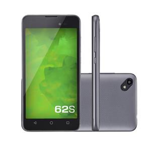 Smartphone Mirage 62s 3g Quad Core 1gb Ram Dual Câmera 2mp+8mp Tela 5" Dual Chip Android 7 Preto - 1005