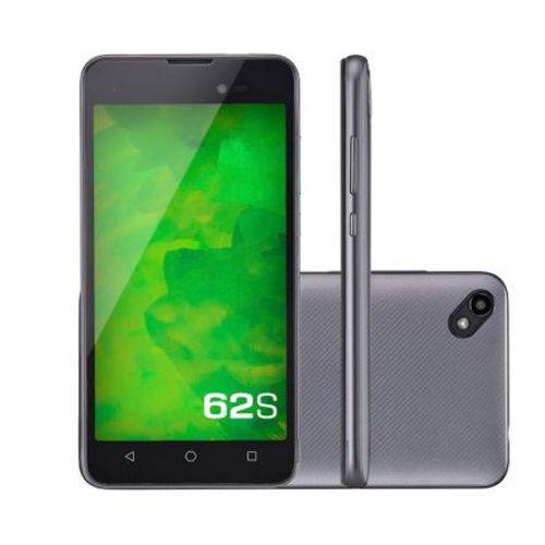 Smartphone Mirage 62S 3g Quad Core 1GB RAM Dual Câmera 2mp+8mp Tela 5" Dual Chip Android 7Cinza