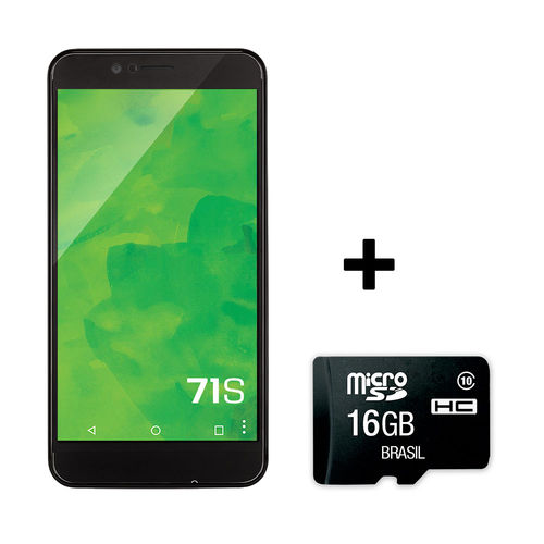 Tudo sobre 'Smartphone Mirage 71S Preto Dual Chip 3g Ram 1 Quad Core + Cartão de Memória 16gb'