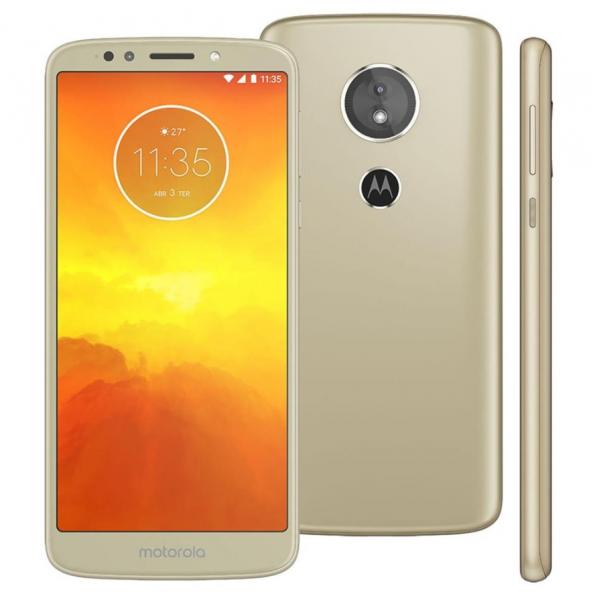 Smartphone Moto E5 XT1944 16Gb 4G Tela 5.7 Câmera 13MP Android 8.0 Dual Chip - Ouro - Motorola