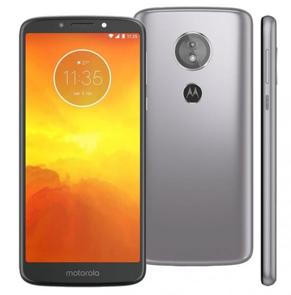 Smartphone Moto E5 XT1944 16Gb 4G Tela 5.7 Câmera 13MP Android 8.0 Dual Chip - Platinum - Motorola