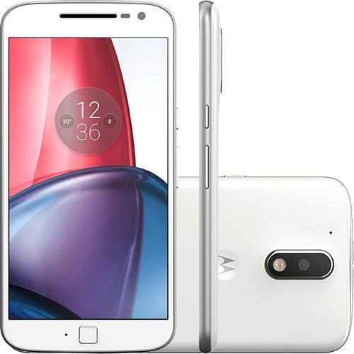Smartphone Moto G 4 Plus, Dual Chip, Android 6.0, Tela 5.5, 32GB, Câmera 16MP, Branco - Motorola