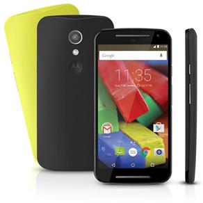 Smartphone Moto G™ 4G Colors (2ª Geração) XT-1078 Preto com Tela de 5'', 16GB, Dual Chip, Android 5.0, Wi-Fi, Câmera 8MP e Processador Quad-Core