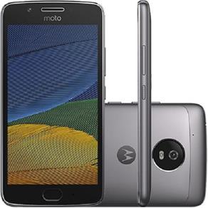 Smartphone Moto G 5 Dual Chip Tela 5` 32GB 4G Platinum + Kit Capa e Película