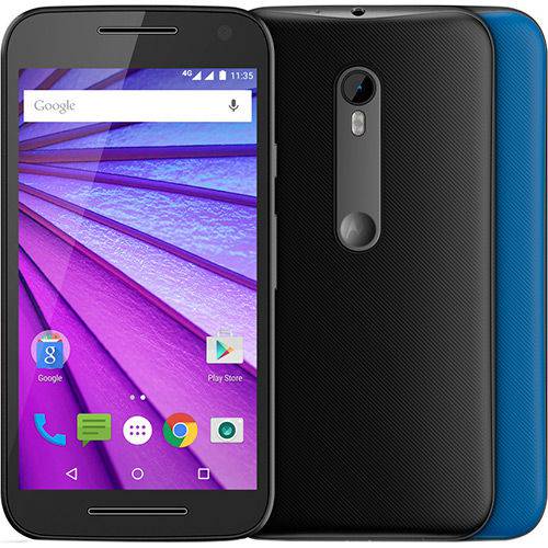 Smartphone Moto G (3ª Geração) Colors 16gb - 2gb Ram - Preto