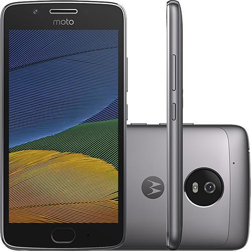 Smartphone Moto G5 Plus Dual Chip Android 7.0 Tela 5.2" 32GB 4G Câmera 12MP - Platinum - Motorola
