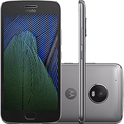 Smartphone Moto G5 Plus Dual Chip Android 7.0 Tela 5.2" 32GB 4G Câmera 12MP - Platinum