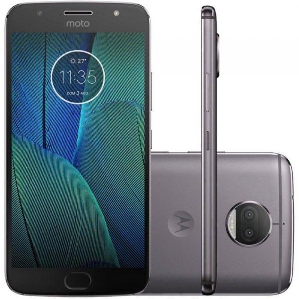 Smartphone Moto G5S Plus XT1805 Motorola Dual SIM 32GB Tela 5.5" Dupla Camera Traseira 13MP/8MP- Gra