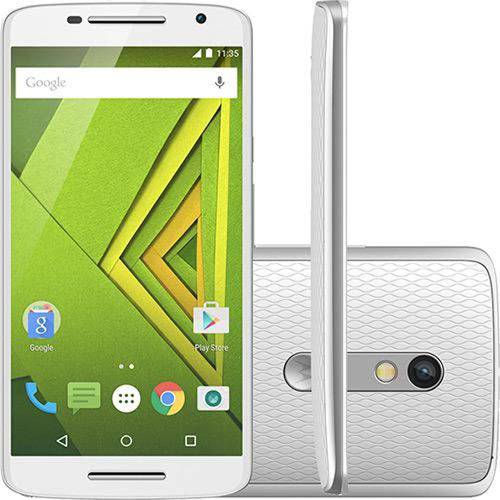 Tudo sobre 'Smartphone Moto X Play 16gb Xt1562 Tela 5.5 Dual Chip Android 5.1 4g Cam 21mp - Branco'