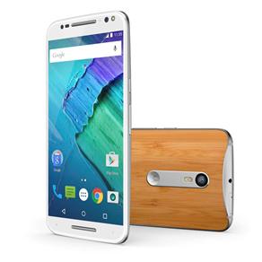 Smartphone Moto X Style 32GB XT1572 Branco/Bambu com Tela de 5.7'', Dual Chip, Android 5.1, 4G, Câmera 21MP e Processador Qualcomm Hexa-Core