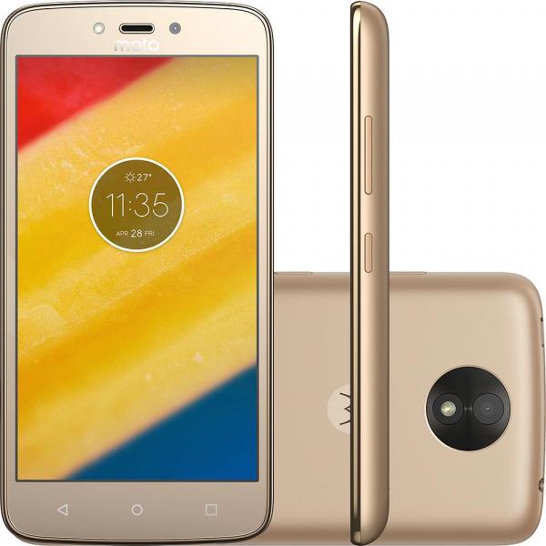 Smartphone Moto XT1726 C Plus Ouro 8 GB - Motorola