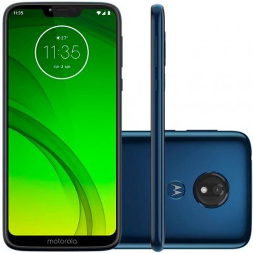 Tudo sobre 'Smartphone Motog7 Power Motorola 4gb Ram 64gb Armazenamento Azul Marinho Xt1955-2'